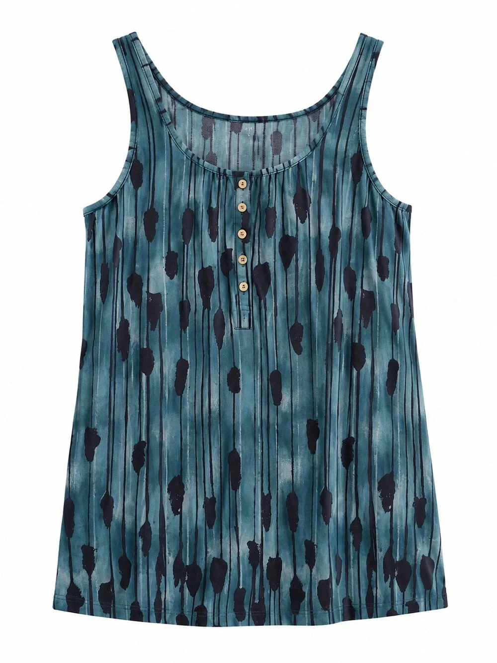 J. Jill women's gently worn teal & black tank